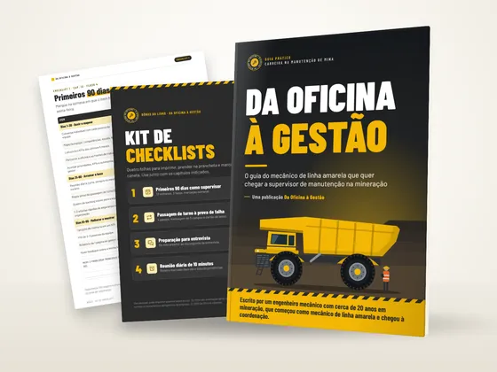 O ebook Da Oficina à Gestão e o bônus Kit de Checklists